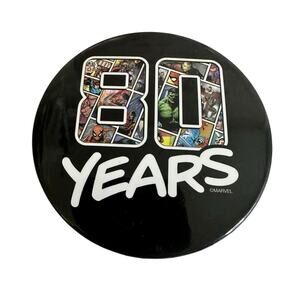 80 Years of Marvel Disney California Adventure Exclusive Disney Button